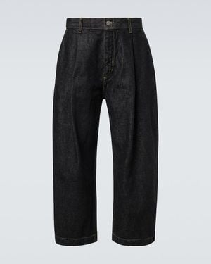 Studio Nicholson Puch Barrel-Leg Jeans - Black