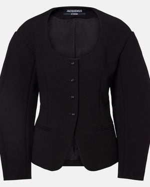 Jacquemus Oval Jacket - Black