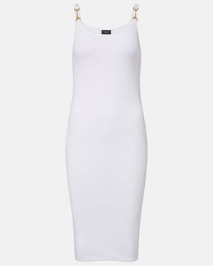 Gucci Horsebit Jersey Minidress - White