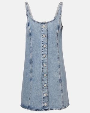 FRAME Denim Shift Dress - Blue