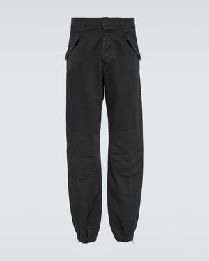 Winnie New York Knee-Pads Cotton Pants - Black