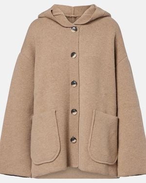 Proenza Schouler Label Jacke Nelly Aus Wolle - Natur