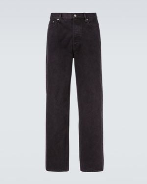 Dries Van Noten Wide-Leg Jeans - Black