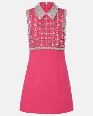 Rebecca Vallance Rina Embellished Minidress - Pink