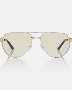 Cartier Gafas De Sol De Aviador Santos De Cartier - Neutro