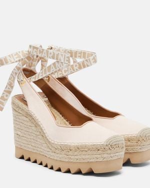 Stella McCartney Espadrille-Sandalen Gaia - Natur