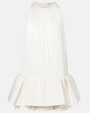 Loewe Flamenco Mini Dress - White