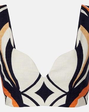 La DoubleJ Brassiere Baia En Coton - Bleu