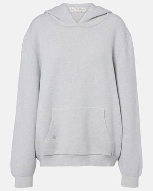 God's True Cashmere Sudadera De Cachemir Con Cuarzo Rosa - Gris