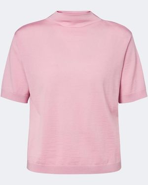 Jil Sander Pullover Aus Wolle - Pink
