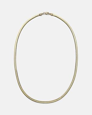 Roxanne First Halskette Aus 14Kt Gelb- Und Weissgold - Mettallic