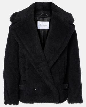 Max Mara Radice Teddy Jacket - Black