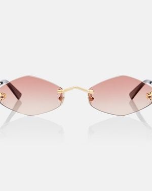 Cartier Gafas De Sol Ovaladas Panthere De Cartier - Rosa