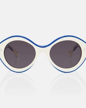JW Anderson Bumper Rounded Sunglasses - Brown