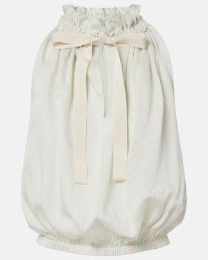 Patou Striped Top - White