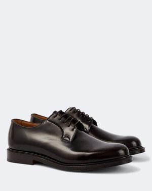 Church's Shannon Leather Derby Shoes - Black