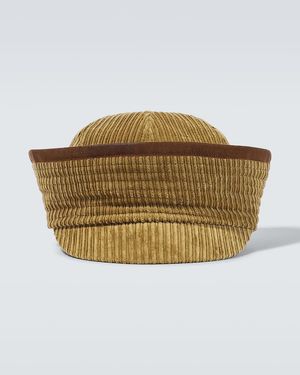 Alanui Muetze Aus Cord - Braun