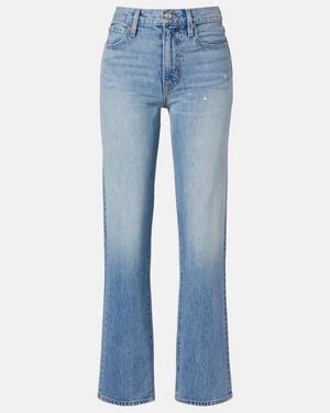 SLVRLAKE Denim Kendra Straight Jeans - Blue