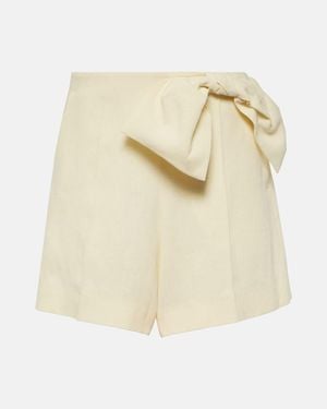 Chloé Linen Shorts - Natural