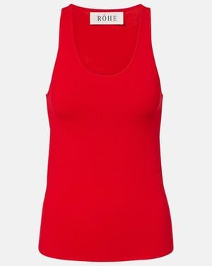 Rohe Knitted Tank Top - Red