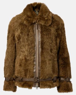 Tom Ford Shearling Jacket - Brown