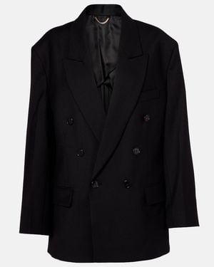 Victoria Beckham Double-Breasted Blazer - Black