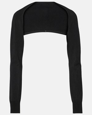 Alaïa Knitted Shrug - Black