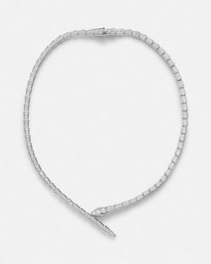 BVLGARI Collana Serpenti Viper - Bianco