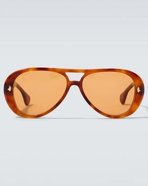 Sestini Eyewear Aviator Sunglasses - Brown