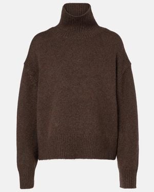 Nili Lotan Tabitha Cashmere Turtleneck Jumper - Brown