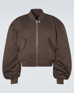 Rick Owens Bomberjacke Secchia - Braun