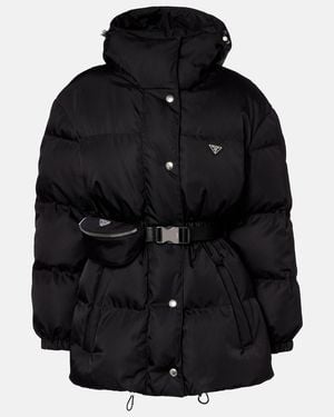 Prada Re-Nylon Down Jacket - Black