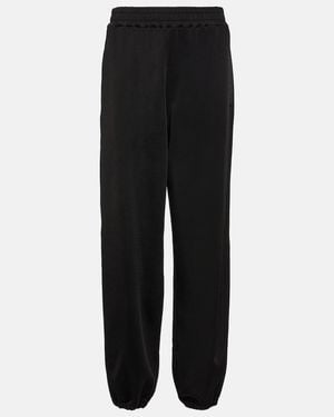 Jil Sander Wool-Blend Sweatpants - Black