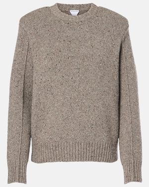 Bottega Veneta Wool-Blend Jumper - Grey