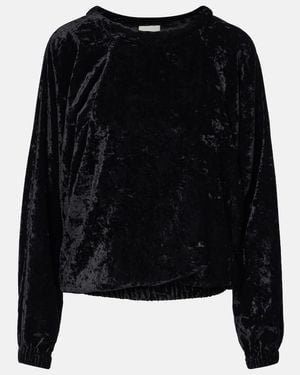 Isabel Marant Mini Velvet Top For - Black