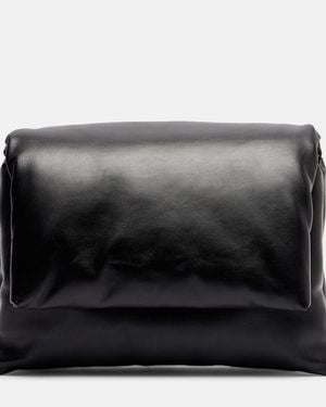 Moncler Genius Jil Sander Bolso Cruzado De Piel - Negro