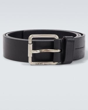 Loewe Leather Belt - Black