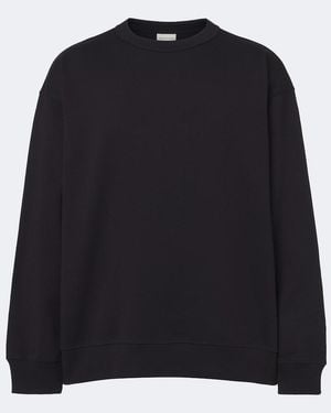 Dries Van Noten Cotton Jersey Sweatshirt - Black
