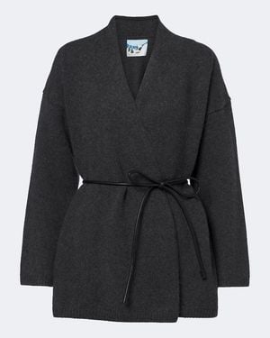 arch4 Cardigan Walmer Aus Kaschmir - Schwarz