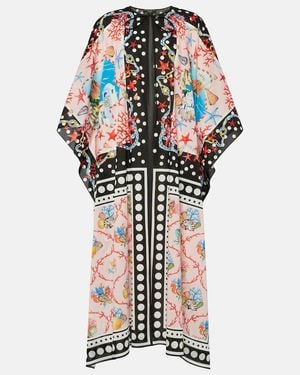 Dolce & Gabbana Capri Printed Cotton Kaftan - Multicolour