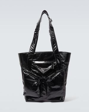 Prada Tote Bag Aus Leder - Schwarz