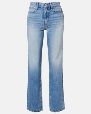SLVRLAKE Denim Jeans Rectos Kendra - Azul