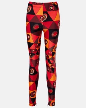 PUCCI Manuba Leggings - Red