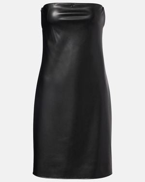 Courreges Strapless Minidress - Black
