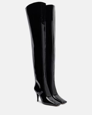 Stella McCartney Eve Alter Mat Over-The-Knee Boots - Black