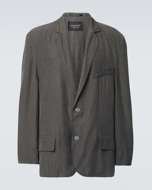 Balenciaga Fluid Blazer - Grey