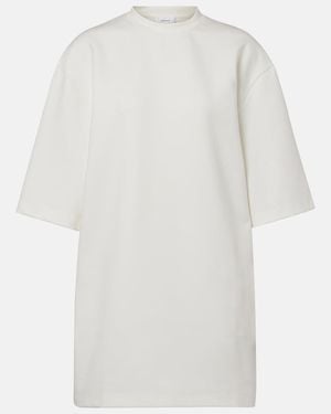 Wardrobe NYC Cotton-Blend T-Shirt Dress - White