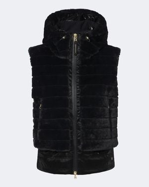 Bogner Manda Hooded Vest - Black