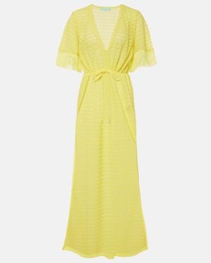 Melissa Odabash Phoebe Beach Cover-Up - Yellow