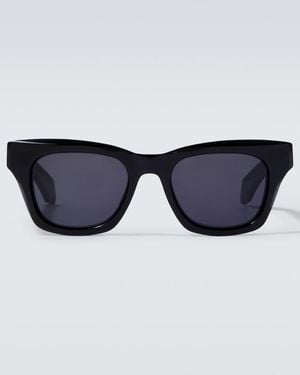 Jacques Marie Mage X George Cortina Dealan Square Sunglasses - Blue